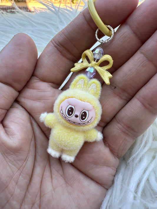 Mini Monster key chain with bow