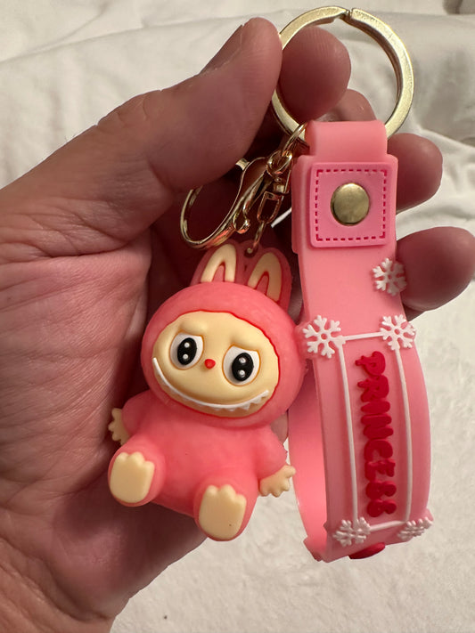 PRINCESS key chain- Pink