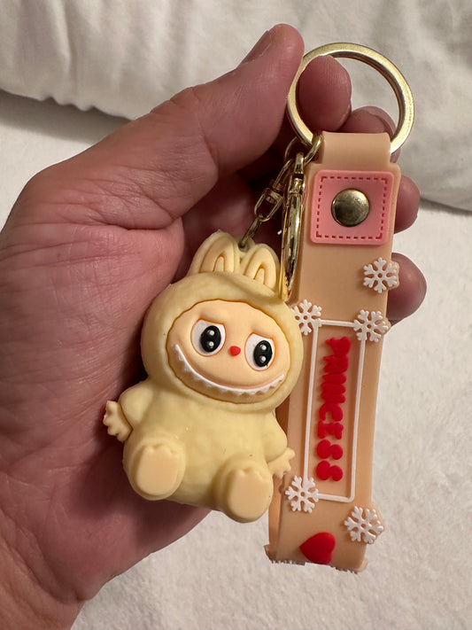 PRINCESS key chain- Yello